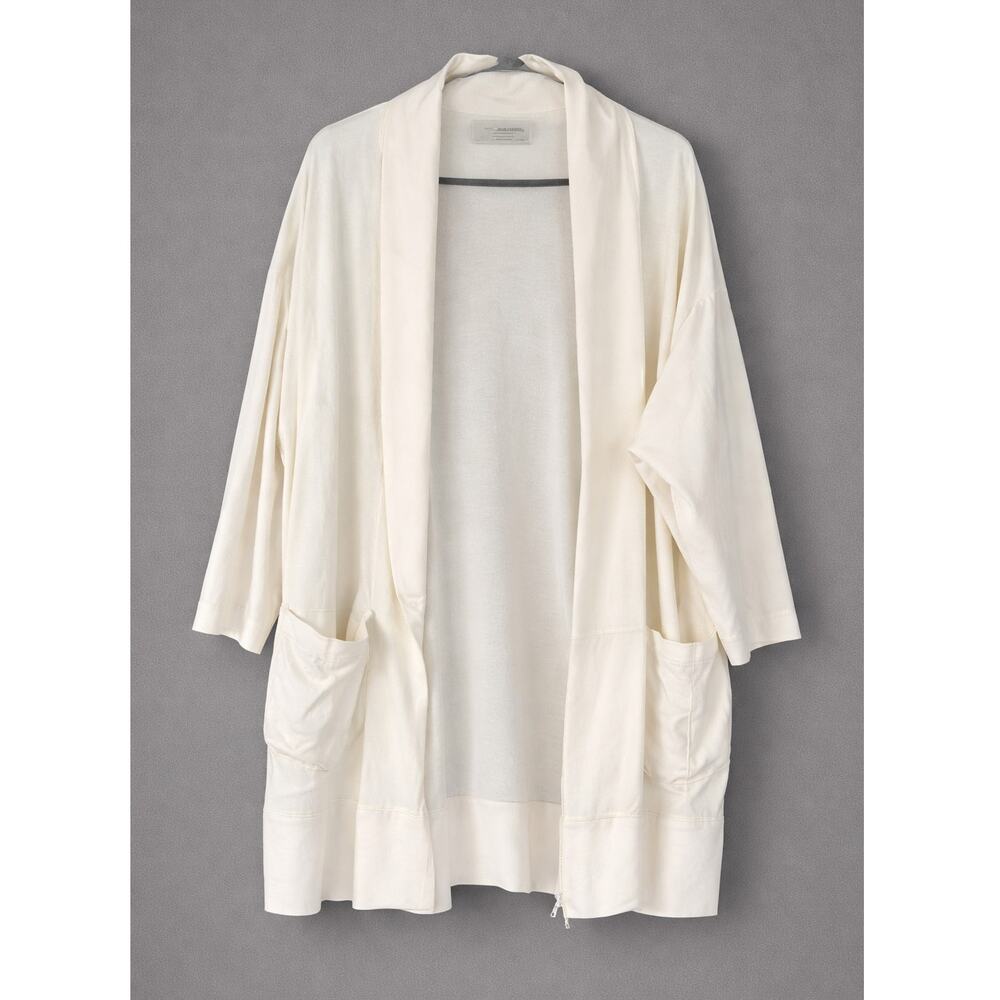 Ivan Grundahl Copenhagen Oversized Kimono Cardigan Jacket Cream Avant Garde OS